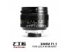 7Artisans 50mm f/1.1 M Mount For Leica